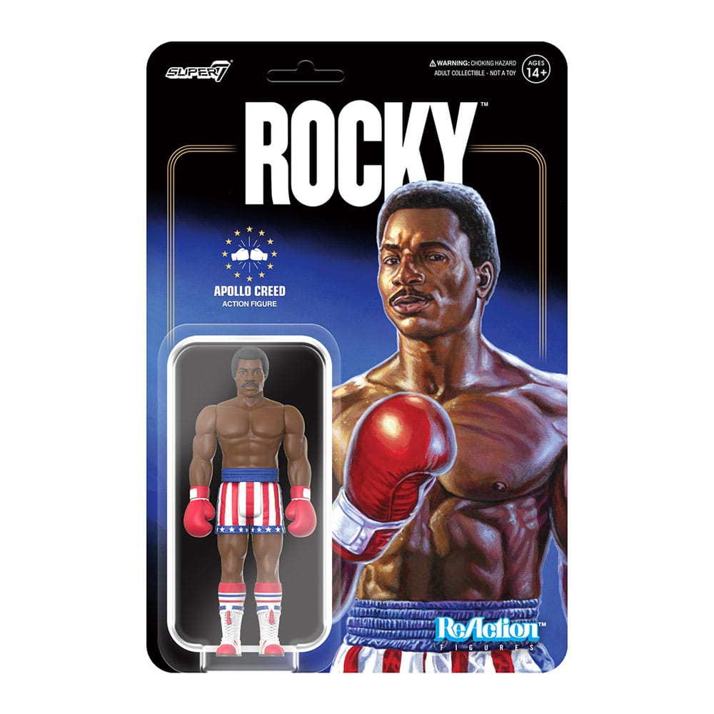 Rocky  ReAction Actionfigur Apollo Creed 10 cm