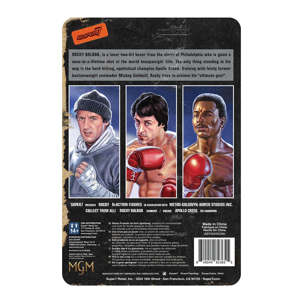 Rocky  ReAction Actionfigur Rocky Balboa 10 cm