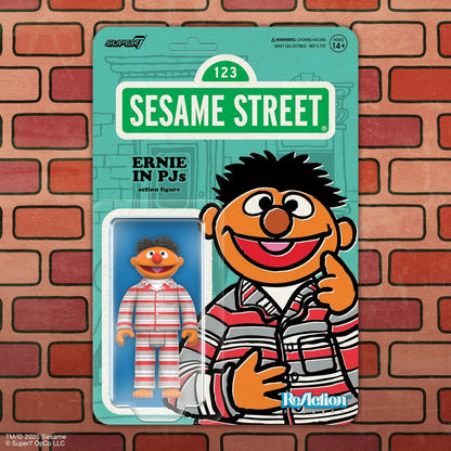 Sesamstraße ReAction Actionfigur Wave 06 Ernie (PJs) 10 cm