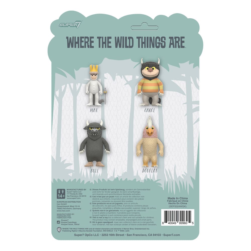 Where The Wild Things Are ReAction Actionfigur Wave 01 Carol (Monster) 10 cm