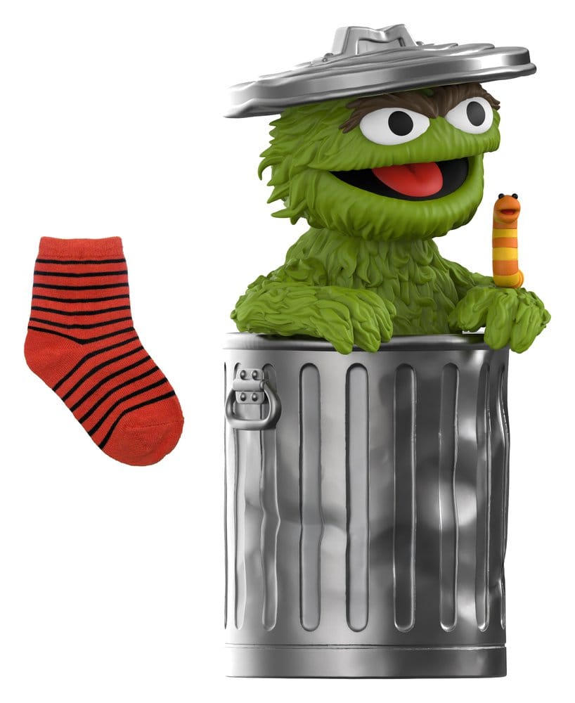 Sesame Street SuperSize Vinyl Figur Oscar The Grouch
