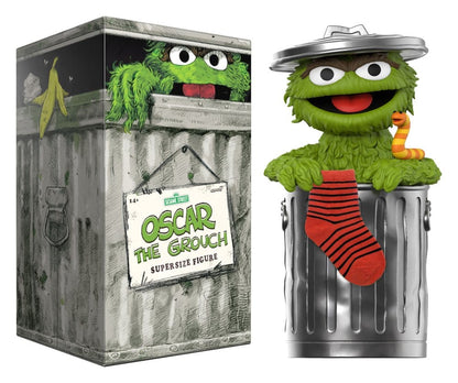 Sesame Street SuperSize Vinyl Figur Oscar The Grouch