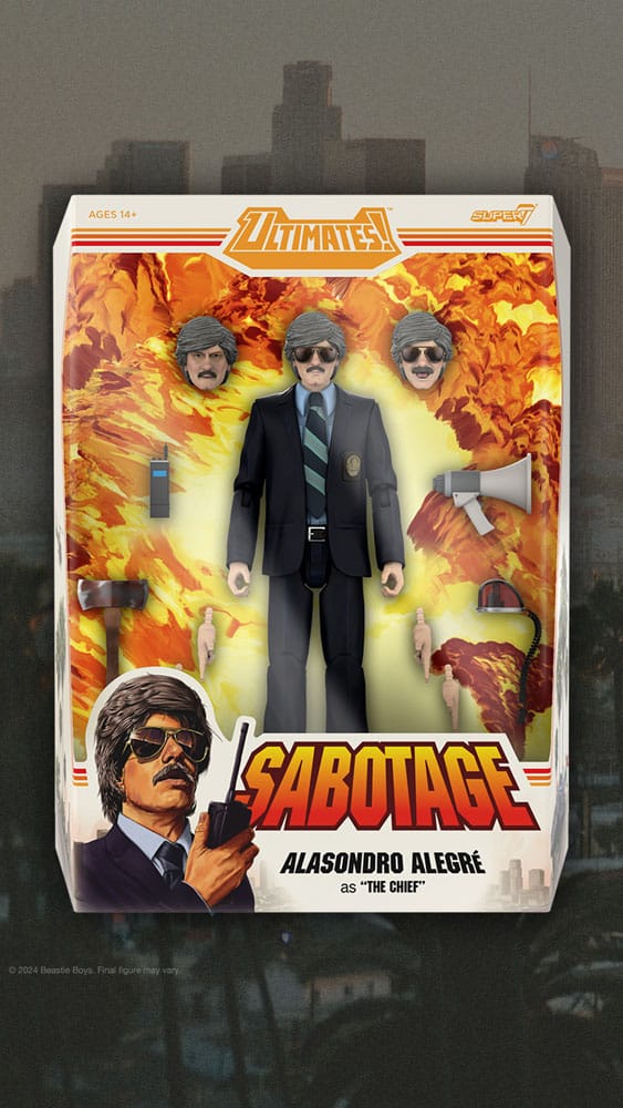 Beastie Boys Ultimates Actionfigur Wave 1 Alasondro Alegre as  "The Chief" 18 cm