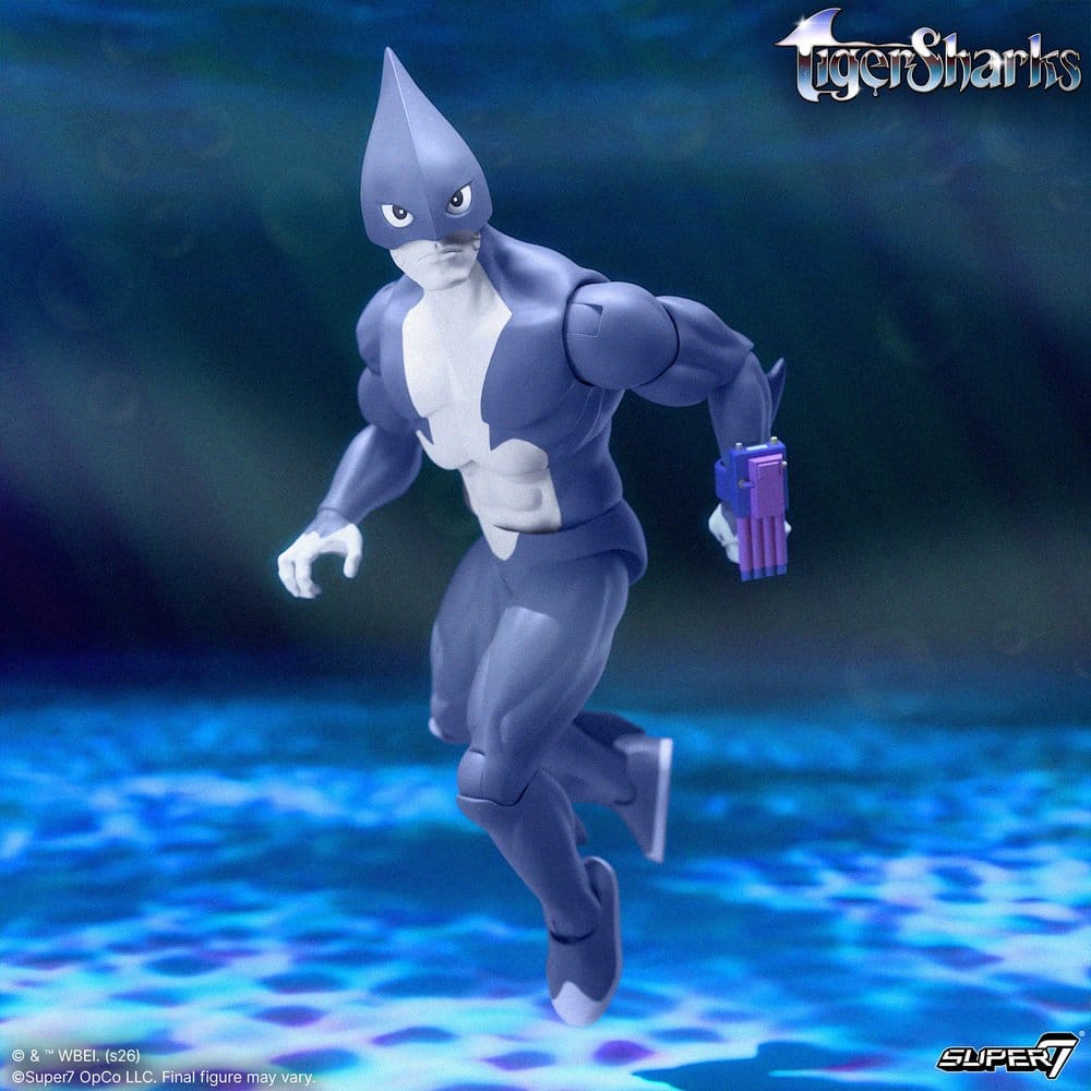 TigerSharks Ultimates Wave 01 Actionfigur Mako (Hybrid) 18 cm