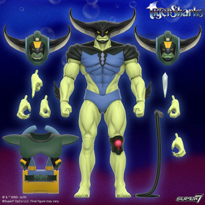 TigerSharks Ultimates Wave 01 Actionfigur T-Ray 18 cm