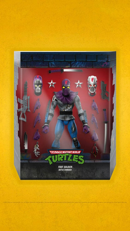 Teenage Mutant Ninja Turtles Ultimates Actionfigur Foot Soldier (Battle  Damaged) 18 cm