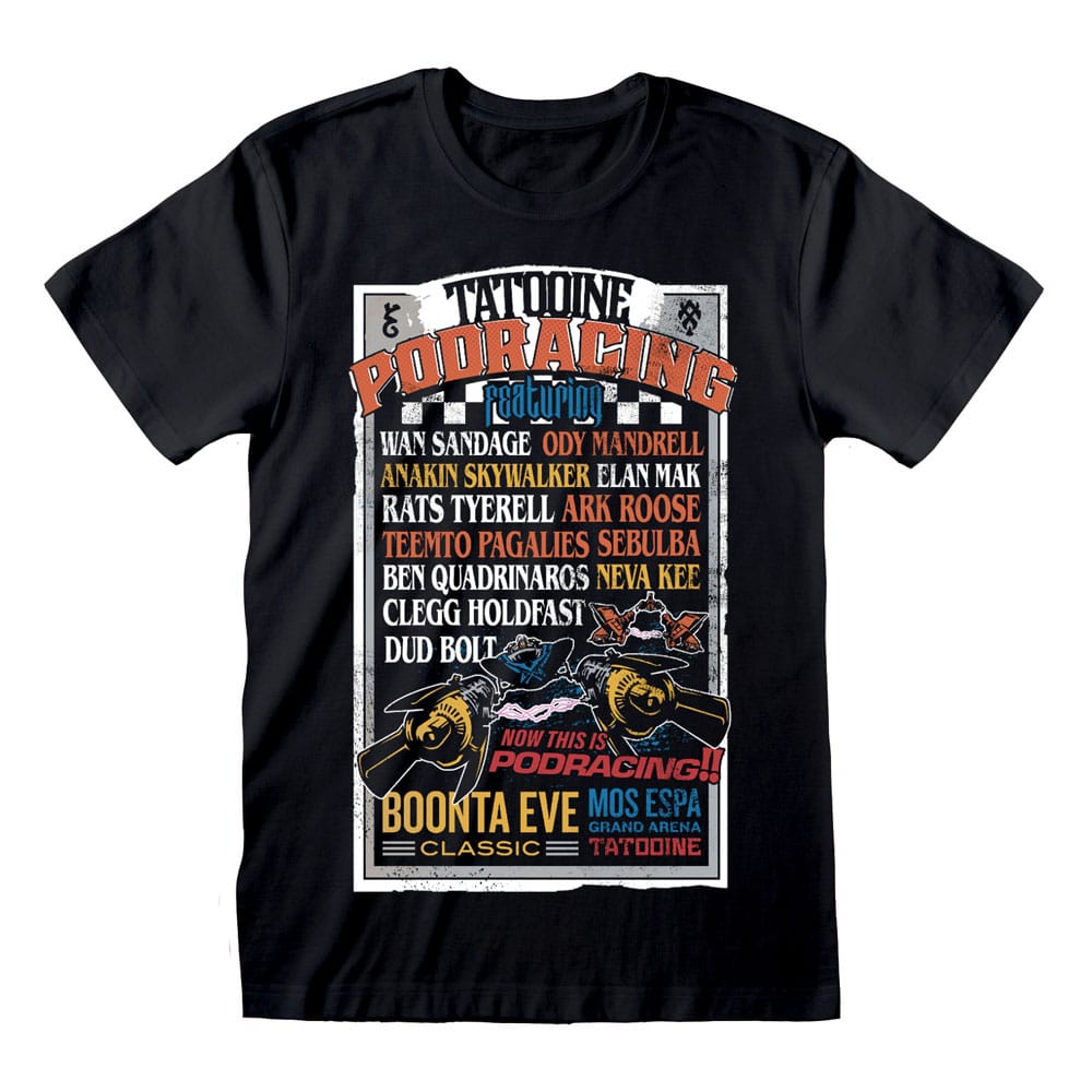 Star Wars T-Shirt Podracing  Größe S