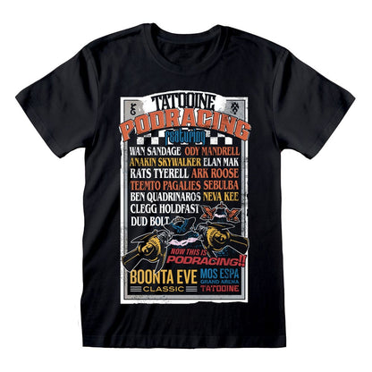 Star Wars T-Shirt Podracing  Größe S