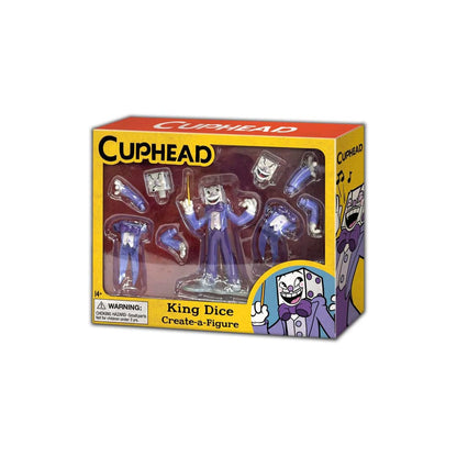 Cuphead Create a Figure Minifigur König Würfel