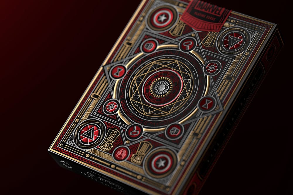 Avengers - The Infinity Saga Spielkarten Red Version