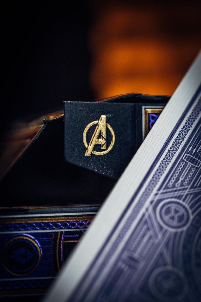 Avengers - The Infinity Saga Spielkarten Blue Version