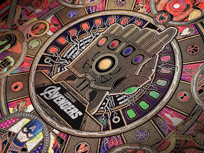 Avengers The Infinity Saga Multi-Dimensionales Puzzle (1000 Teile)