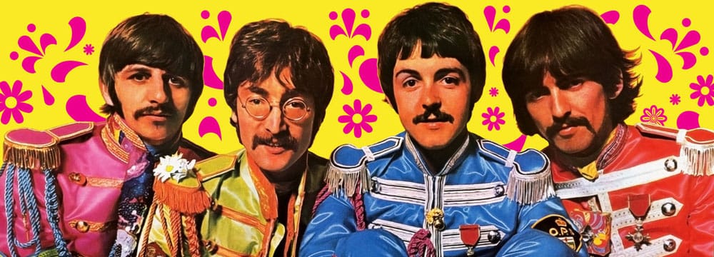 The Beatles Spielkarten Green Version