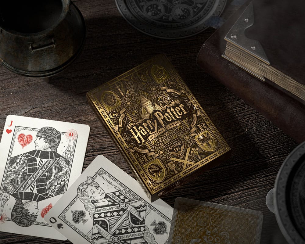 Harry Potter Spielkarten Yellow Version