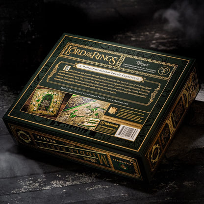 Herr der Ringe Multi-Dimensionales Puzzle (1000 Teile)