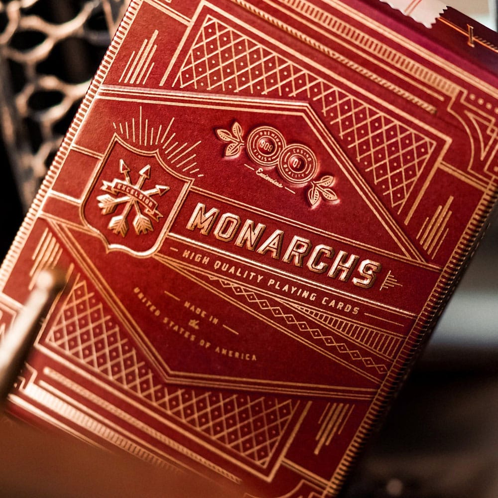 Monarchs Spielkarten Red