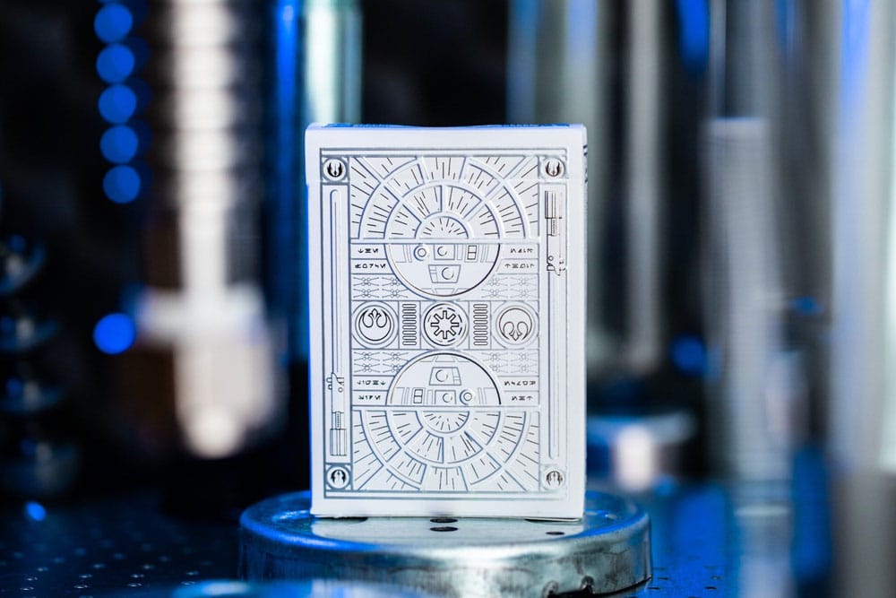 Star Wars Spielkarten Silver Edition Light Side