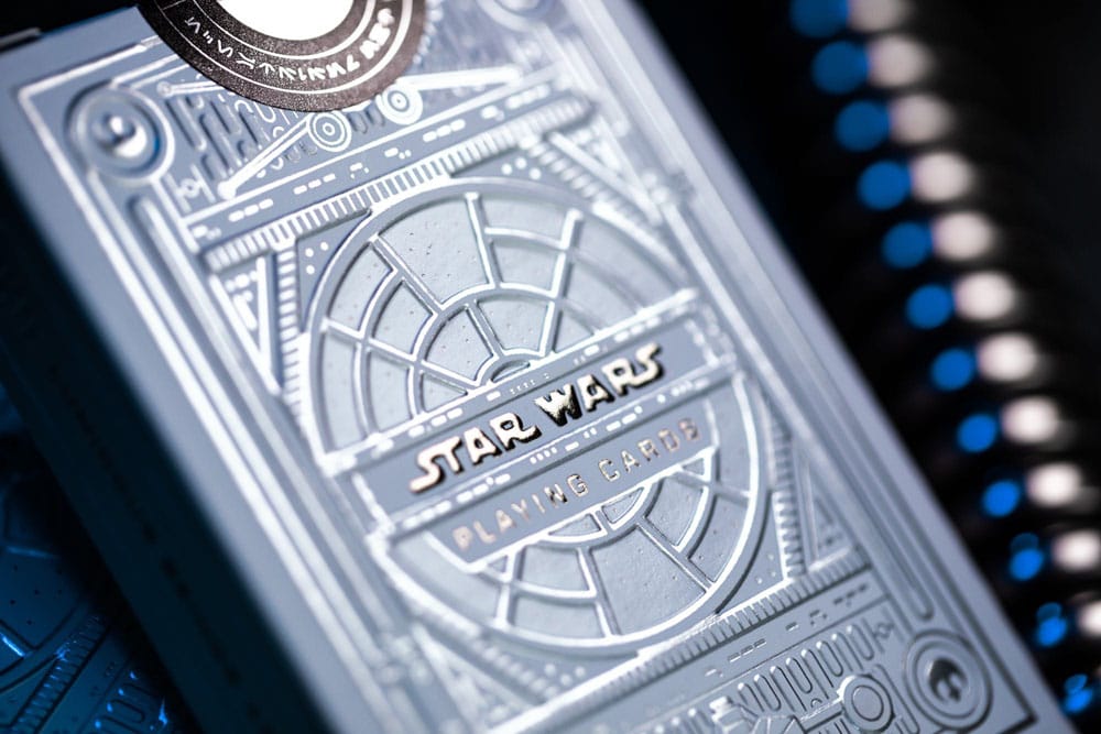Star Wars Spielkarten Silver Edition Light Side