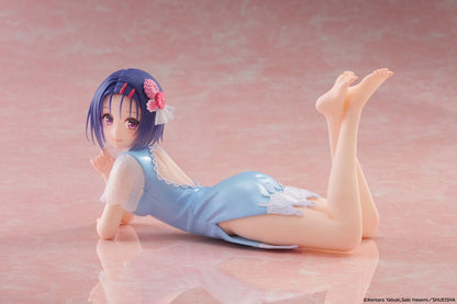To Love-Ru Darkness PVC Statue Desktop Cute Figure Haruna Sairenji (China Dress Ver.) 13 cm