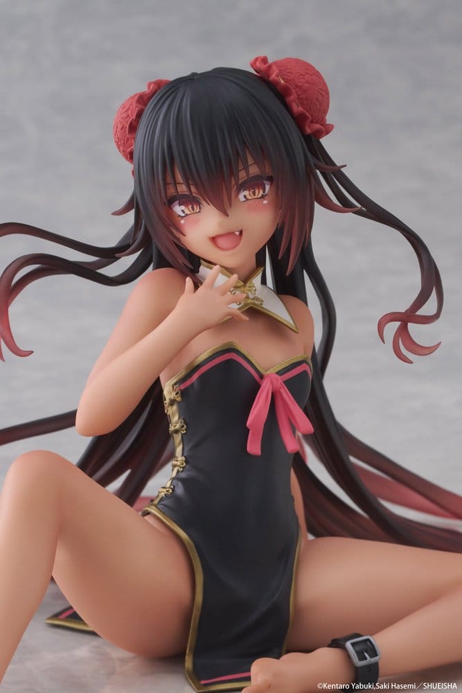 To Love-Ru Darkness Desktop Cute PVC Figur Nemesis (Chinese Dress Ver.) 13 cm