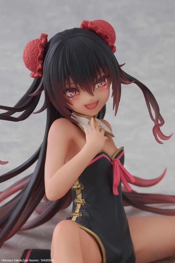 To Love-Ru Darkness Desktop Cute PVC Figur Nemesis (Chinese Dress Ver.) 13 cm