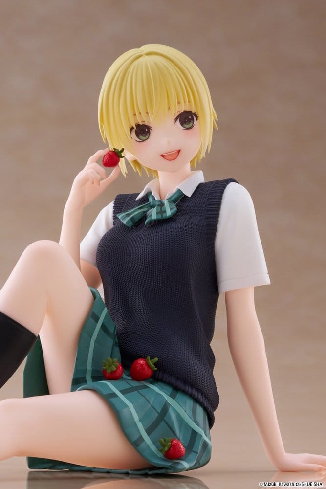 Strawberry 100% Desktop Cute PVC Figur Tsukasa Nishino (School uniform Ver.) 13 cm