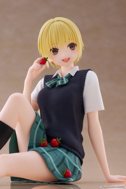 Strawberry 100% Desktop Cute PVC Figur Tsukasa Nishino (School uniform Ver.) 13 cm