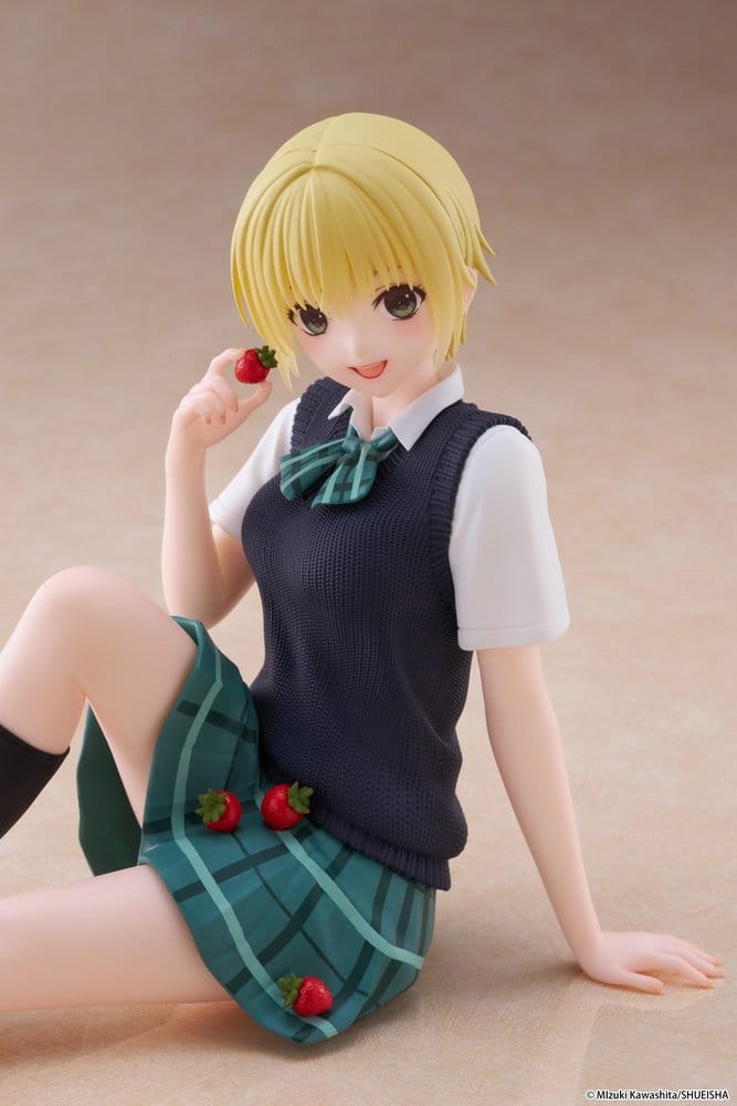 Strawberry 100% Desktop Cute PVC Figur Tsukasa Nishino (School uniform Ver.) 13 cm
