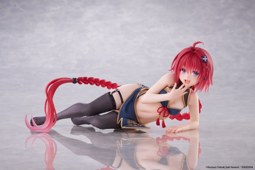 To Love-Ru Darkness Desktop Cute PVC Figur Mea Kurosaki (Chinese Dress Ver.) 13 cm