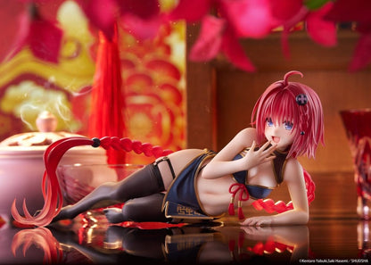 To Love-Ru Darkness Desktop Cute PVC Figur Mea Kurosaki (Chinese Dress Ver.) 13 cm