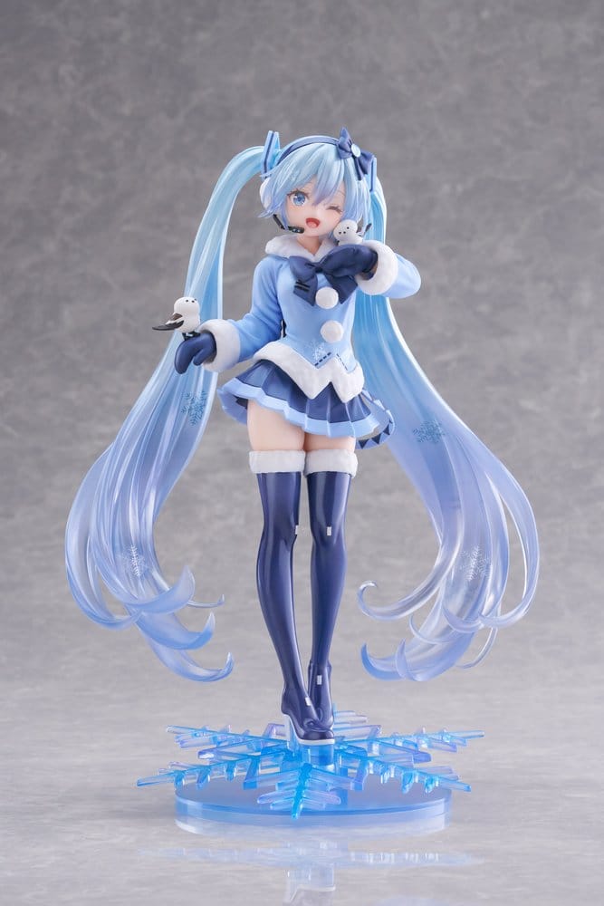 Hatsune Miku AMP+ PVC Figur Snow Miku All Stars 2012 Ver. 25 cm