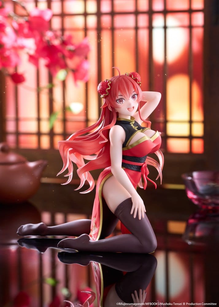 Mushoku Tensei: Jobless Reincarnation Desktop Cute PVC Figur Eris Greyrat (Chinese Dress Ver.) 13 cm