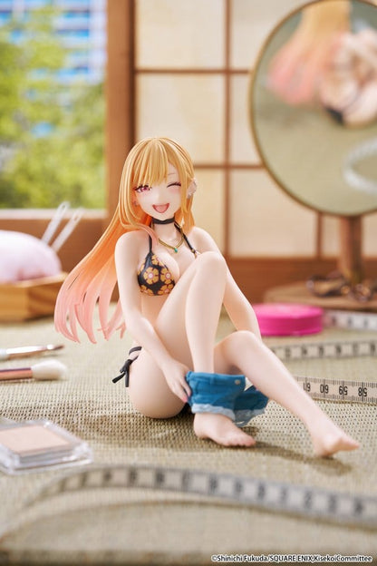 My Dress-Up Darling Desktop Cute PVC Figur Marin Kitagawa (Measured Swimsuit Ver.) Reissue 13 cm