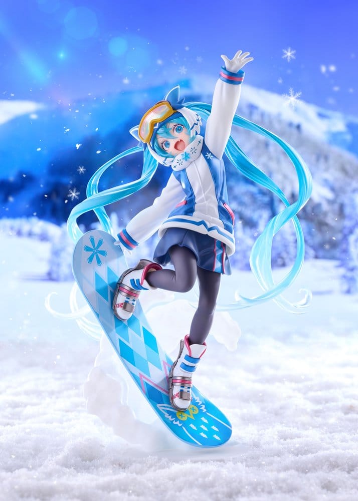 Hatsune Miku AMP+ PVC Figur Snow Miku All Stars 2016 Ver. 23 cm