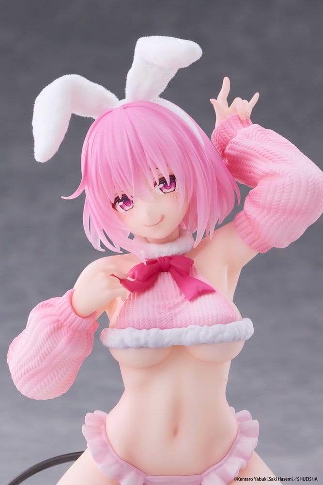 To Love-Ru Darkness MOFLOCK PVC Figur Momo (Fluffy Bunny Ver.) 13 cm