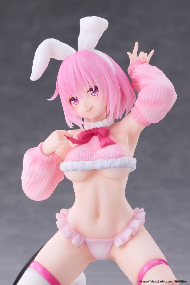 To Love-Ru Darkness MOFLOCK PVC Figur Momo (Fluffy Bunny Ver.) 13 cm