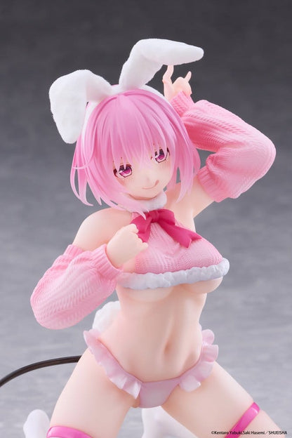 To Love-Ru Darkness MOFLOCK PVC Figur Momo (Fluffy Bunny Ver.) 13 cm