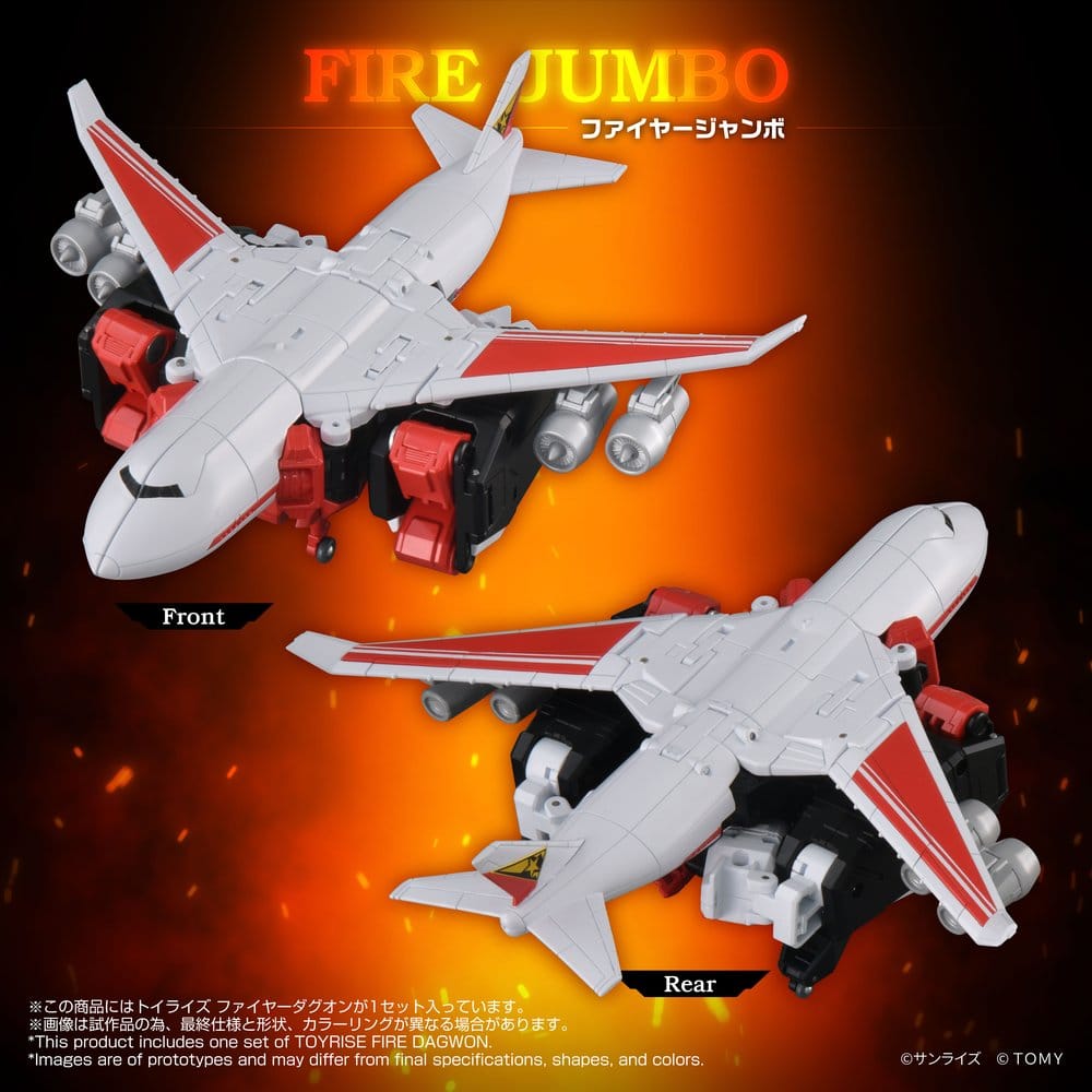 Brave Command Dagwon Toyrise Actionfigur Fire Dagwon 18 cm