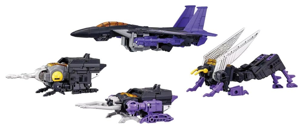 Transformers Dramatic Capture Series Actionfiguren 4er-Pack Decepticons Part 2