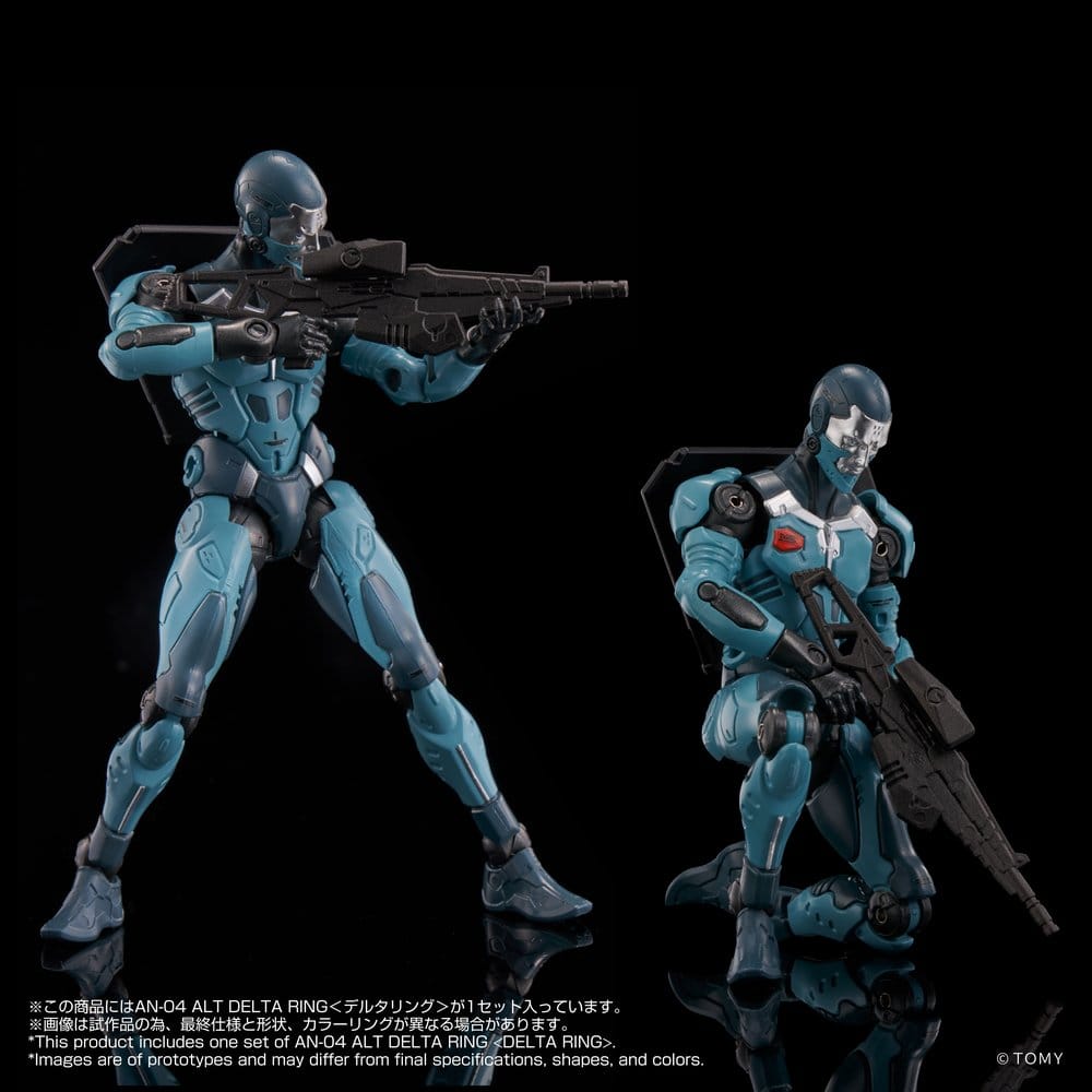 Altered Nano Actionfigur AN-04 Alt Delta Ring 10 cm