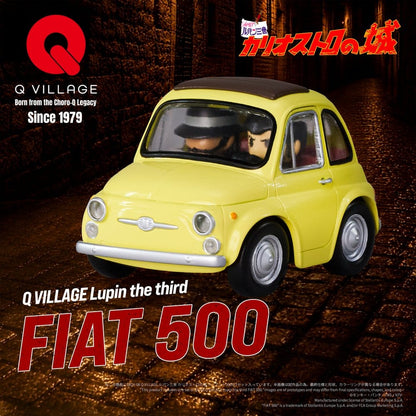 Lupin the Third: The Castle of Cagliostro Q Village PVC Figur QV-08 Fiat 500 8 cm