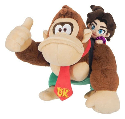 Donkey Kong Bananza Plüschfigur Donkey Kong & Pauline 23 cm