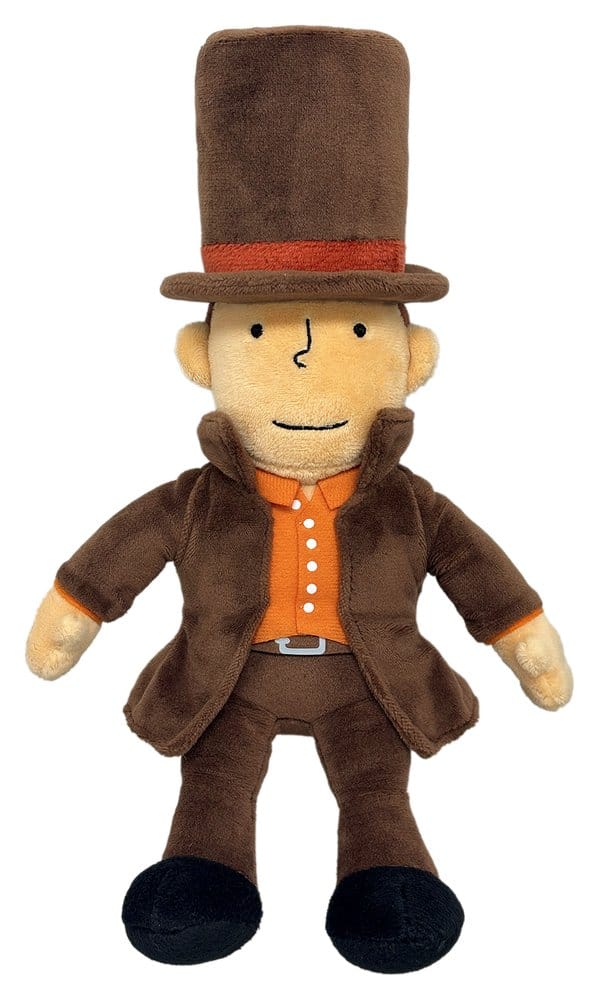 Professor Layton und die Neue Welt des Dampfes Plüschfigur Professor Layton 27 cm