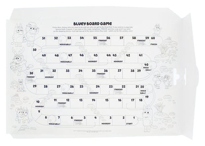 Bluey Ausmal- und Spielwelt Set