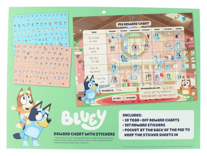 Bluey Belohnungsplan-Set