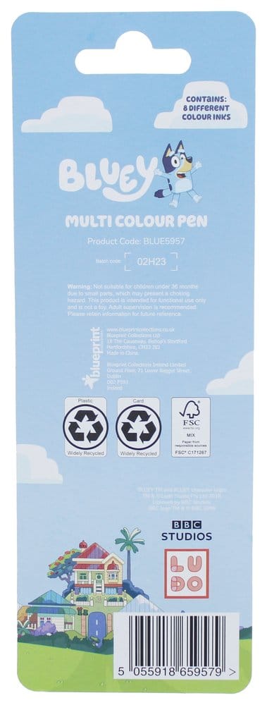 Bluey Mehrfarbiger Stift