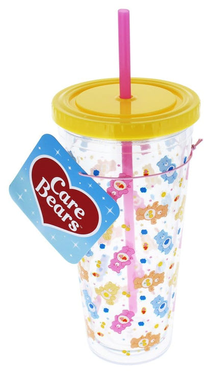 Glücksbärchis Becher mit Strohhalm 350 ml