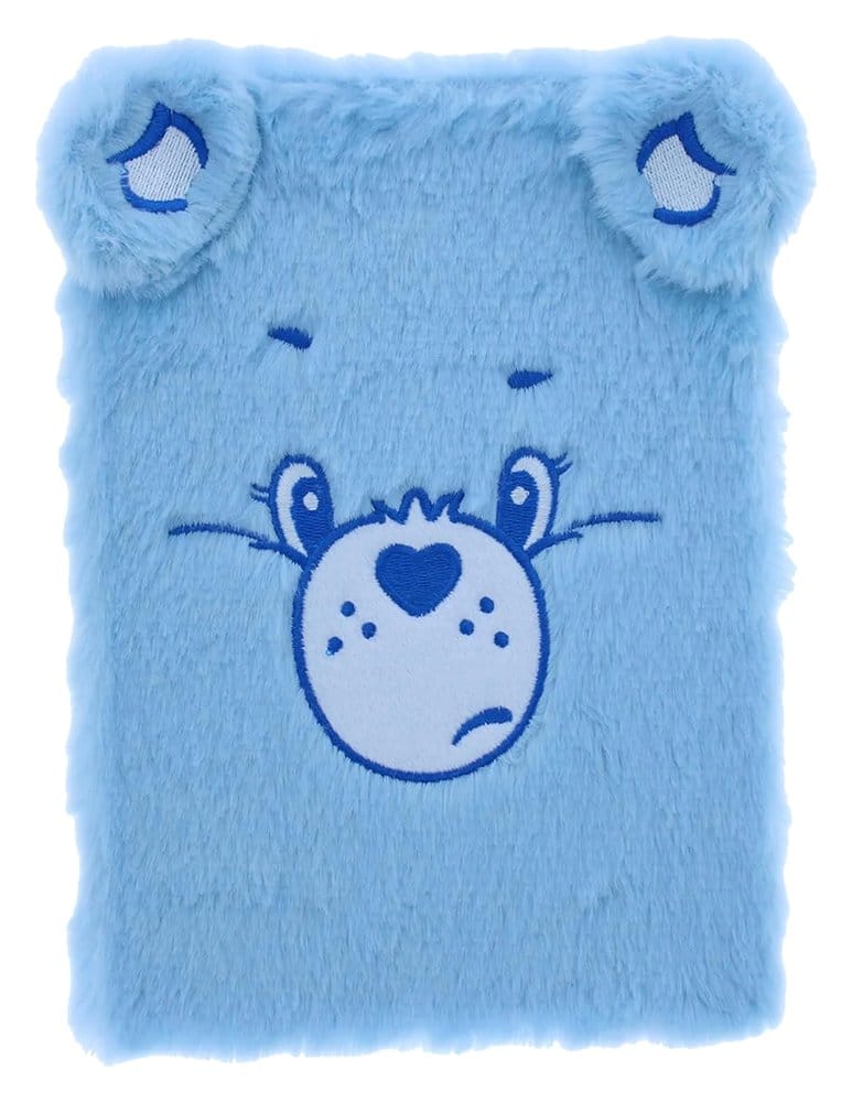 Glücksbärchis Plüsch-Notizbuch Blau