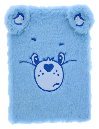 Glücksbärchis Plüsch-Notizbuch Blau