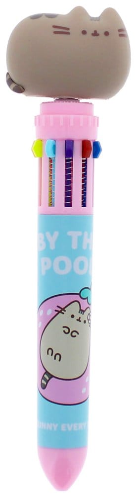 Pusheen Mehrfarbiger Stift Spinny By The Pool Blau